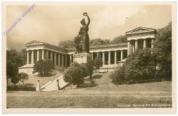 München, Bavaria mit Ruhmeshalle