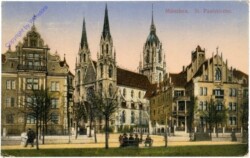 ak202884 München, St. Pauls Kirche