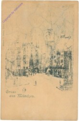 ak202895 München, Gruss aus