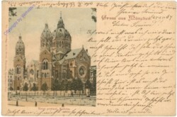 ak202899 München, Neue protest. Kirche