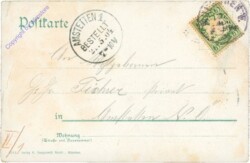 ak202907a München, Gruss aus dem Mathäserbräu-Festsaal