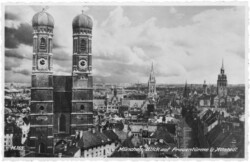 München, Blick auf Frauentürme u. Altstadt