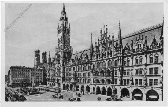 München, Rathaus mit Frauenkirche