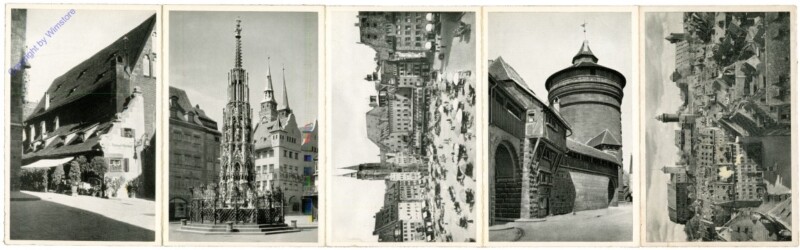 Nürnberg, 9 verschiedene Ansichten