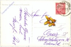 ak202962a Nürnberg, Schöner Brunnen mit Frauenkirche