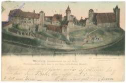 ak202982 Nürnberg, Gesamtansicht der kgl. Burg