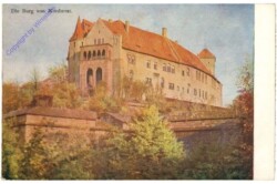 Nürnberg, Burg von Nordwest