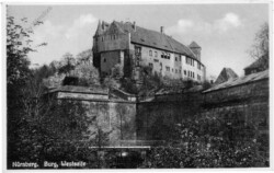 Nürnberg, Burg, Westseite