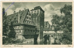 Nürnberg, Burg von Süden