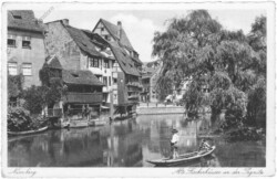 Nürnberg, Altes Fischerhäuschen an der Pegnitz