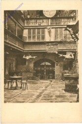 ak203049 Nürnberg, Hof im Pickertshaus