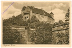 Nürnberg, Burg von Westen