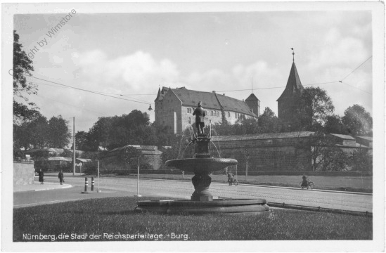 Nürnberg, die Stadt der Reichsparteitage, Burg