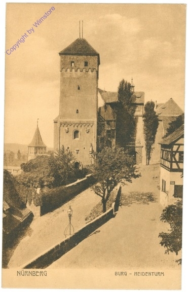 Nürnberg, Burg, Heidenturm