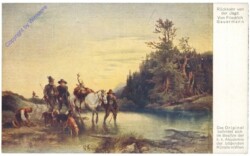 ak203089 Gauermann, Friedrich: Rückkehr von der Jagd