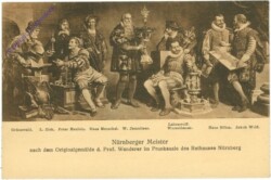ak203125 Wanderer, Prof.: Nürnberger Meister