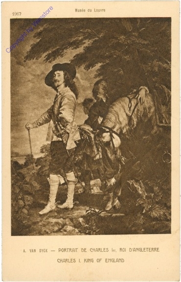 Van Dyck, A.: Portrait de Charles 1er, Roi d'Angleterre