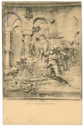 Weyer, Rudolf: Relief Grillparzer, Die Ahnfrau