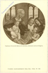 Mainardi, Bastiano: Maria mit Christus, Johannes und zwei Engeln