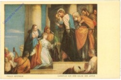 Veronese, Paolo: Christus vor dem Hause des Jairus