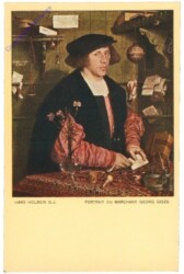 Holbein d.J., H.: Portrat du Marchand Georg Gisze