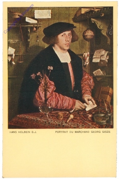 Holbein d.J., H.: Portrat du Marchand Georg Gisze