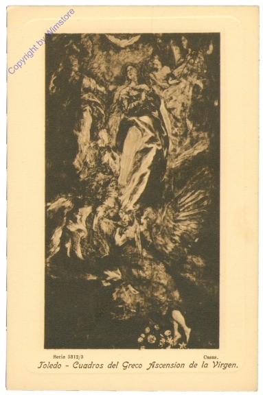 Toledo, Cuadros del Greco Ascension de la Virgen