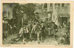 ak203233 Defregger, Franz v.: Das letzte Aufgebot