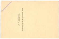 P.P. Rubens, Hunting of the Kalydonish Boar