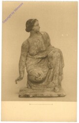 ak203284 Statuette grecque en terre-cuite
