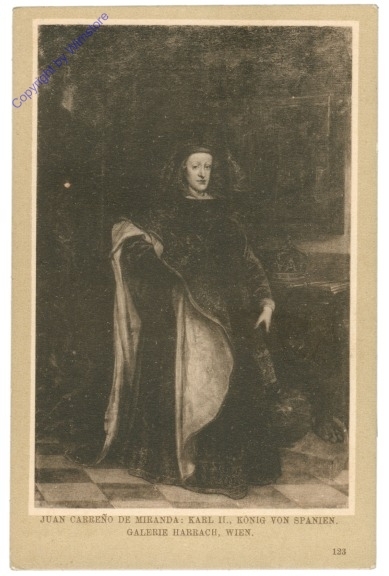 Miranda, Juan Carreno de: Karl II. König von Spanien