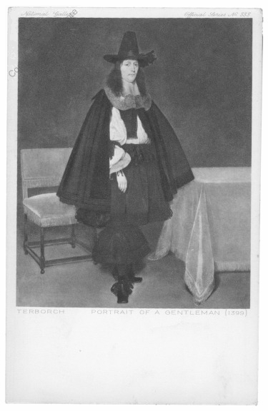 Terborch: Portrait of a gentleman