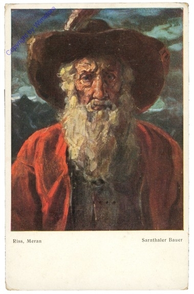 ak203320 Meran, Riss: Sarnthaler Bauer