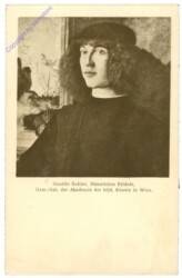 Bellini, Gentile: Männliches Bildnis