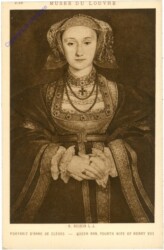 Holbein d.J., H.: Portrait d'Anne de Cleves
