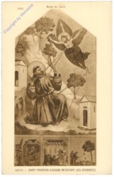 Giotto: Saint Francois d'assise recevant les stigmates