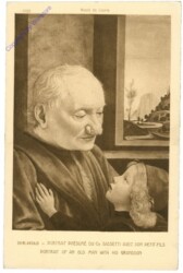 Ghirlandajo: Portrait of an old man with his grandson
