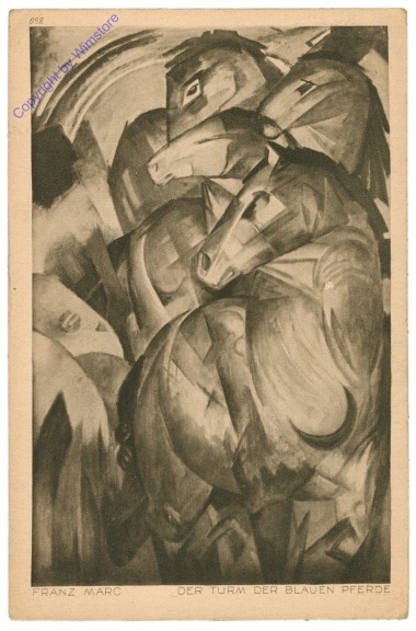 Marc, Franz: Der Turm der blauen Pferde