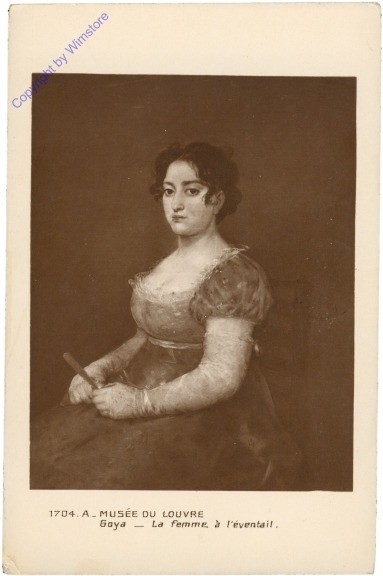 ak203497 Goya: La femme a l'eventail