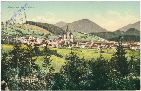 ak203526 Mariazell, Gruss aus