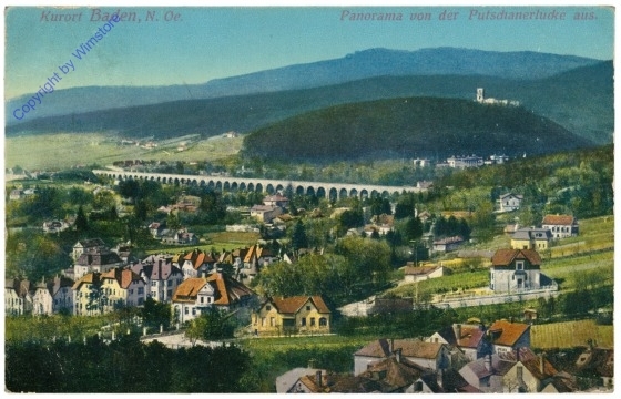 Baden, Panorama von der Putschauerlucke aus