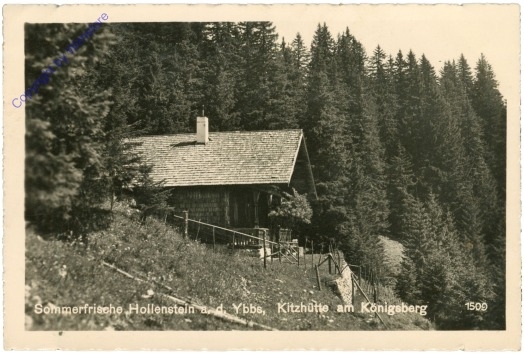 Hollenstein, Kitzhütte am Königsberg