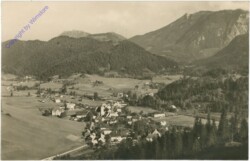 Lunz am See, gegen den Ötscher