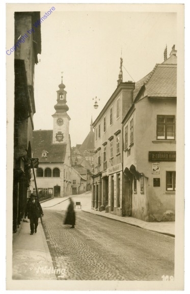 ak203583 Mödling, Ortsansicht