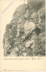 Rax, Teufelsbadstubensteig, Große Leiter