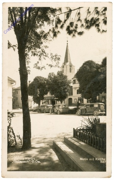 Gallspach, Motiv mit Kirche