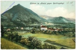 Grünau, gegen den Zwillingskogel