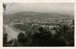 ak203731 Linz an der Donau, Ortsansicht