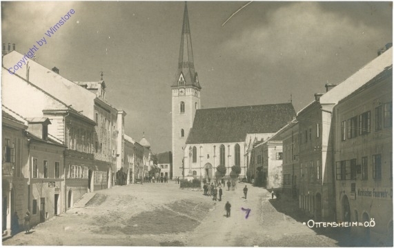 Ottensheim, Ortsansicht