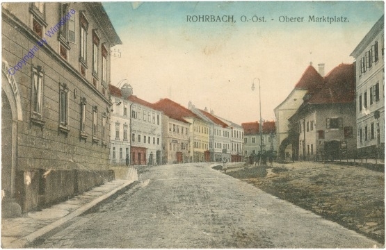 ak203771 Rohrbach im Mühlkreis, Oberer Marktplatz